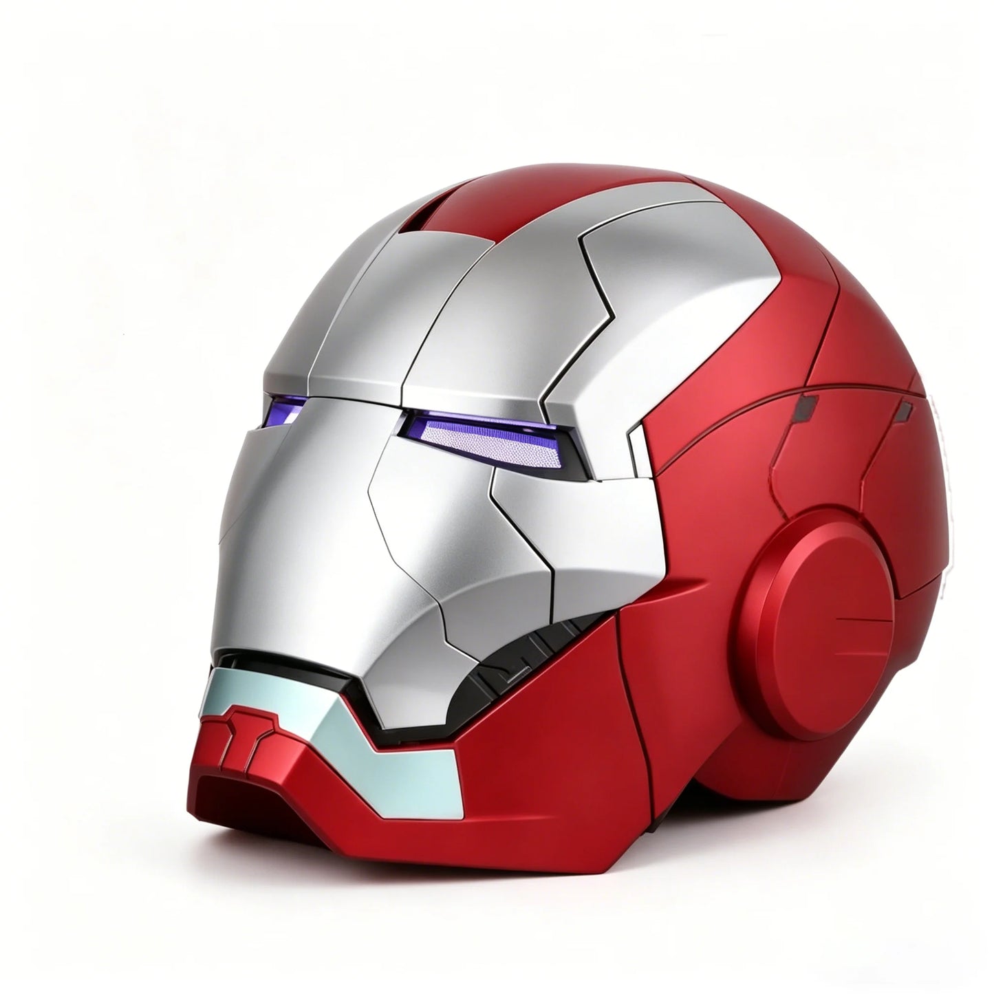 【IN STOCK】Iron Man 1/1 Cosplay Helmet MK5 Gold/Black/Silvery Electric Voice Control Helmet Led Eyes Metal Mask Model Toys Gift