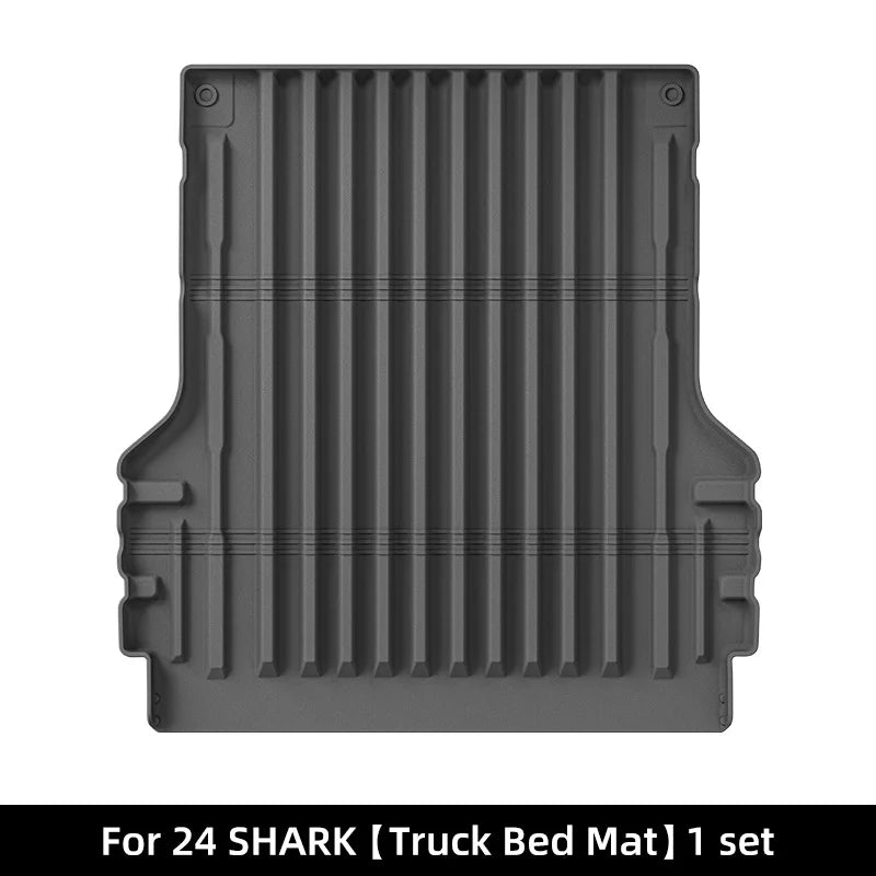 Car Floor Mats For BYD Shark 6 2024-2026 Trunk Mat Waterproof Non-slip Cargo Liners Foot Pads Car Carpets Anti slip mats LHD&RHD