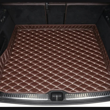High Quality Artificial Leather Car Trunk Mat for Mercedes W206 W205 C Class C205 S204 S205 W204 W203 Car Accessories Carpet