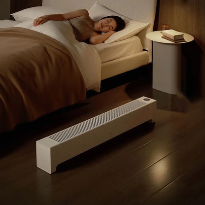 MIJIA Graphene Baseboard Heaters 2nd,Constant Temperature,5S Rapid Heating,2200W Timer Setting,CN Version With Adapter