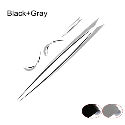 Car Body Side Stickers Graphics Stripes Decal For Camper Van Rv Motorhome Minivan Cargo Panel Trunk Bus Auto Para Accessories
