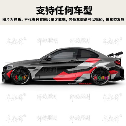 Car Vinyl stickers body decoration sporty Customized racing decals modified accessories FOR BMW 3 4 5 Series M2 M3 M4 M5