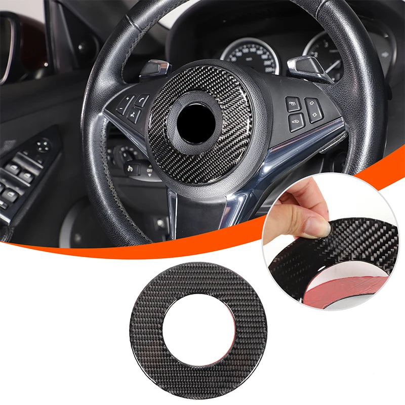 For BMW 6 Series E63 E64 2004-2010 Soft Carbon Fiber Gear Shift Air Outlet Window Lift Panel Dec Car Interior Accessory Sticker