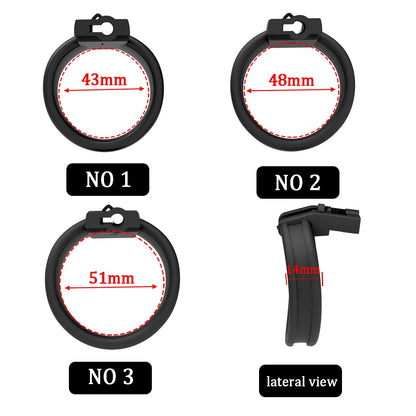 Double Locked Lust Male Chastity Device Femdom Sissy Cock Cage Hollow Holy Trainer BDSM Belt With 3 Penis Ring Sex Toys For Men