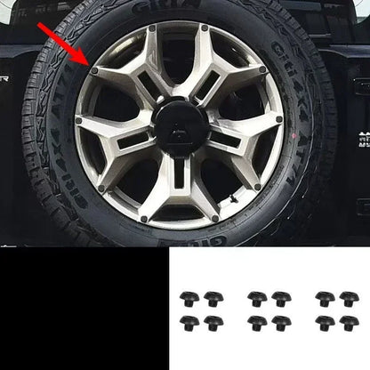 For Chery Jetour Traveller T2 Black Wheel Hub Cover Wheel Hub Cover Replacement Parts Covers Tires Car Accessories