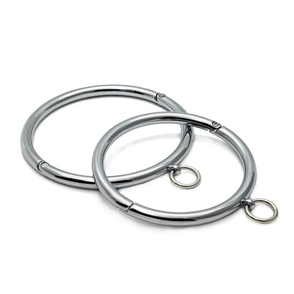 BDSM Collar Metal Bondage Collar Slave, 2 Size Neck Coller Sex Slave Role Play Necklace For Women Restraint BDSM Bondage Toys