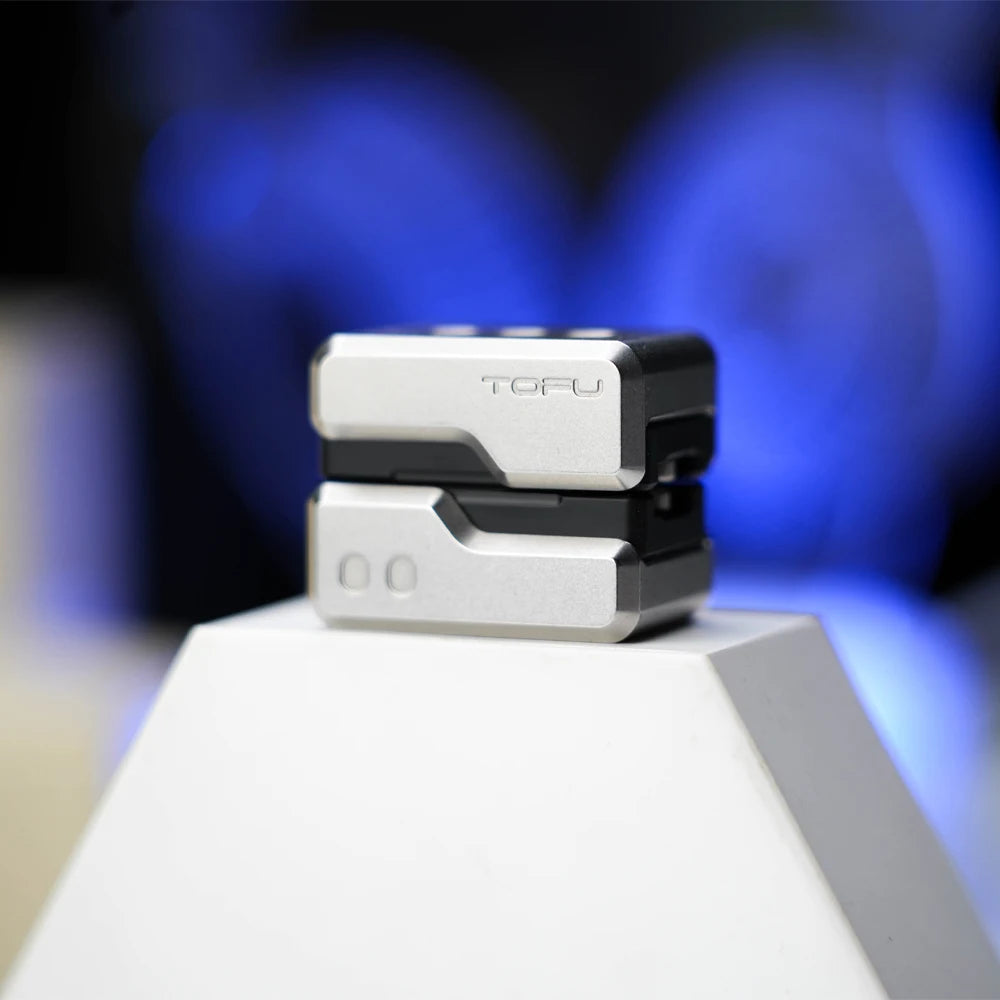 MUYI Mechanical Fidget Tofu Compact & Unobtrusive, Crispy Tingling Vibration, Bouncy Magnetic Feedback Fidgets Toys