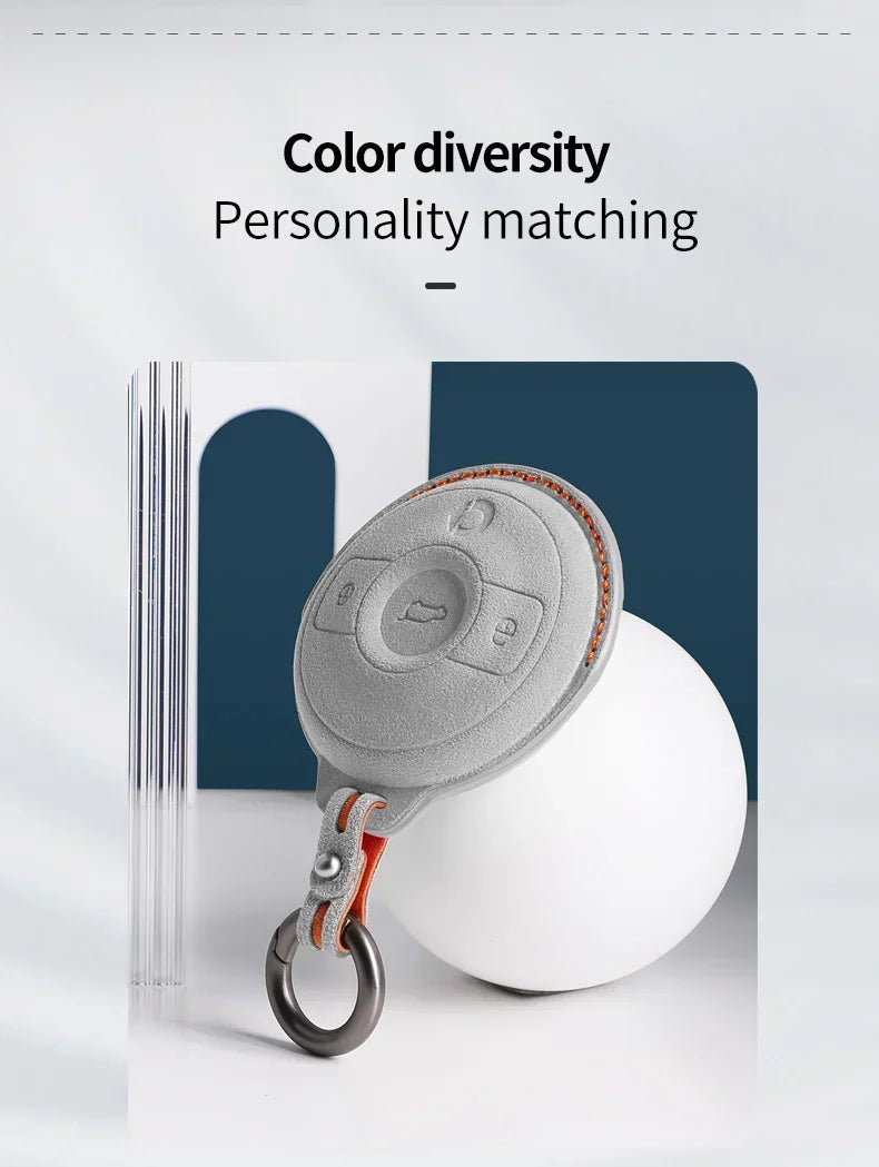For Mercedes-Benz SMART Elf Key Set 1 Barbos Smart Car Ring Top Grade Car Key Case Accessories