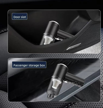 Car vacuum cleaner cleaning high-power mini-charging multifunctional blowing and sucking lighting hand-held convenient small car