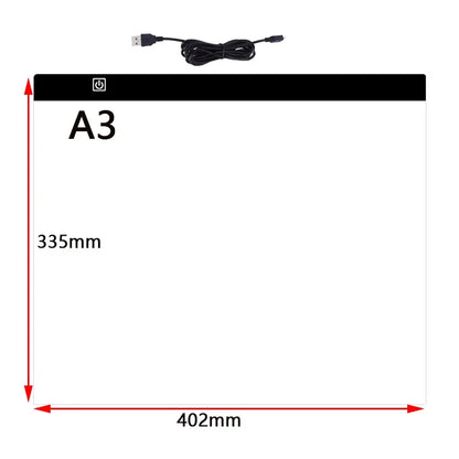 Diamond Painting Drawing Light Board LED Graphic Pad Light Box Tracing Copy Board A3 A4 A5 Electronic Art light table for drawin