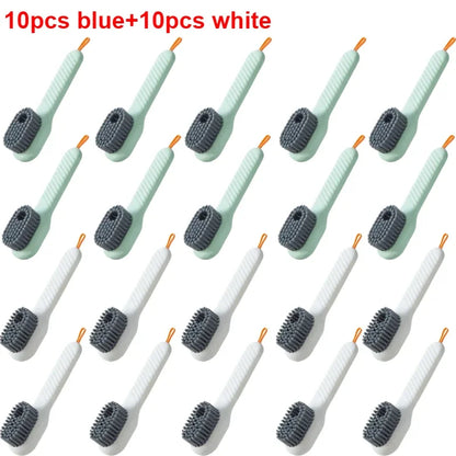 Multifunction Cleaning Shoe Brush Soft Automatic Liquid Shoe Brush Long Handle Liquid Clothes Brush Household Cleaning Tools