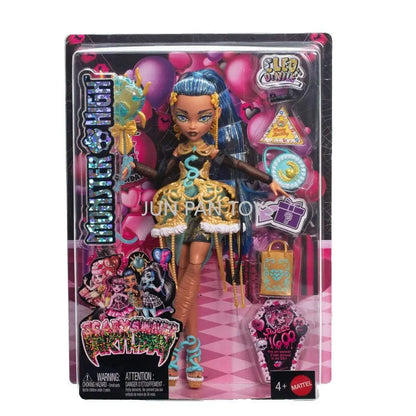 Original Monster High Fest Scary Sweet Birthday Prom Party Secrets Garden Wednesday Addams Collectible Fashion Doll Kid Gift Toy
