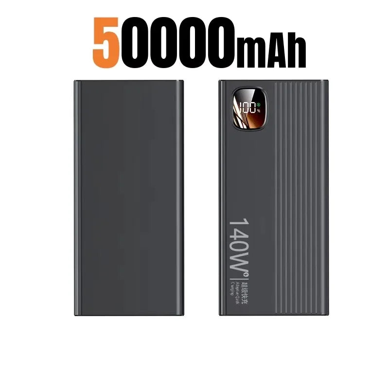 Lenovo 500000mAh 140W Jump Starter Super Fast Charging Portable  Jump Starter External Battery Charger For Xiaomi iPhone