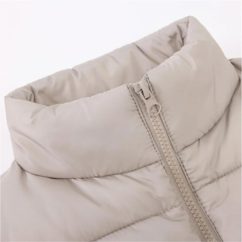 Men Jacket Sleeveless Vests Winter Jackets Man Casual Coats Men's Top Vest Cotton Thicken Waistcoat Unisex Work Group Uniform