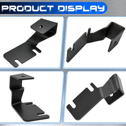 Hood Ditch LED Light Brackets for 2014-2025 Toyota Hilux ,Offroad Hood Hinge Light Mount Brackets kit for Pod Work Lights.