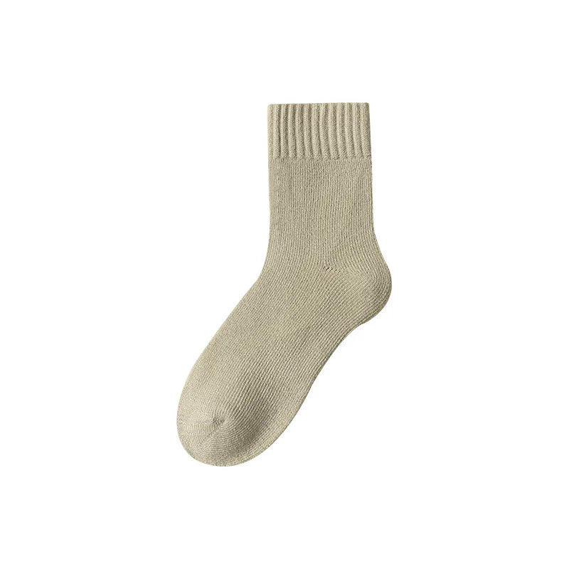 Men Winter Thick Woolen Socks with Added Fleece for Warmth and Protection Men's Long Socks for Winter Mens Socks Designer Socks