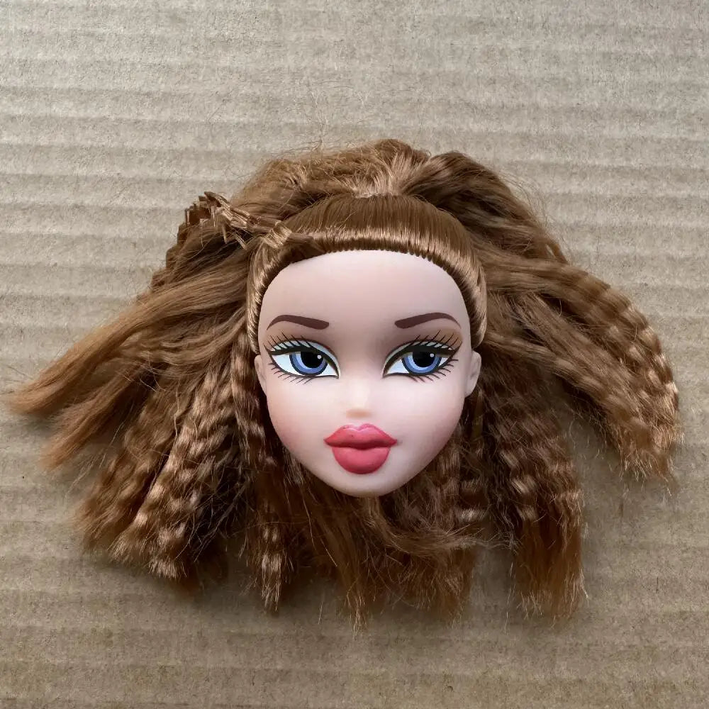 2001 Version Original Brazz Doll Multi-Joint Movable Vintage Rare Face Doll Heads And Shoes Replacement Hand DIY Toy Accessories