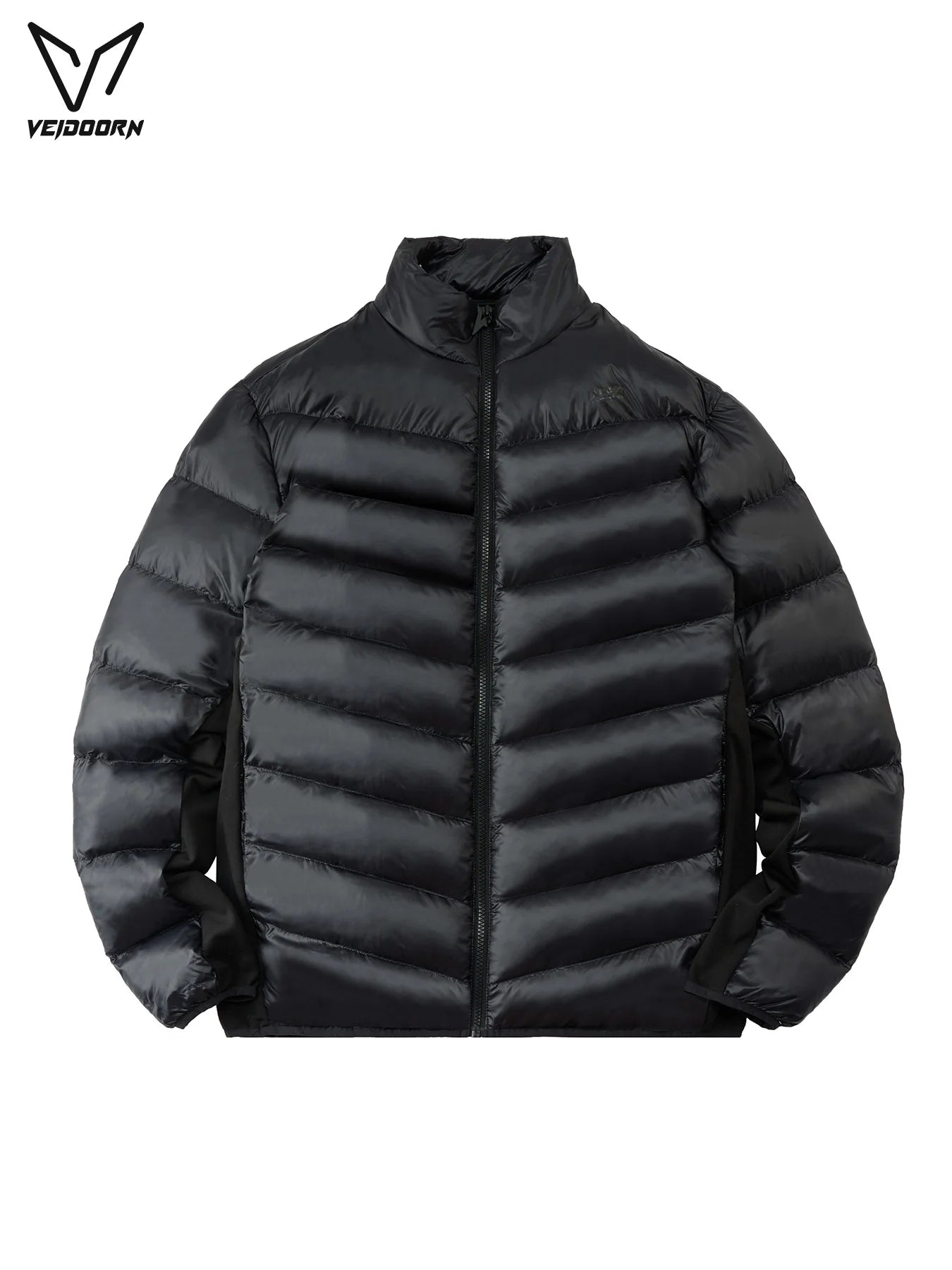 Veidoorn Premium Down Jacket for Men Heavy Duty Warm Winter Coat with Real Duck Feather Waterproof Windproof Outdoor Ski Jacket