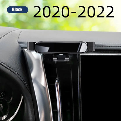 Car Phone Holder For Toyota Alphard 2015 - 2023 ANH30 Styling Bracket GPS Stand Rotatable Support Mobile Accessories