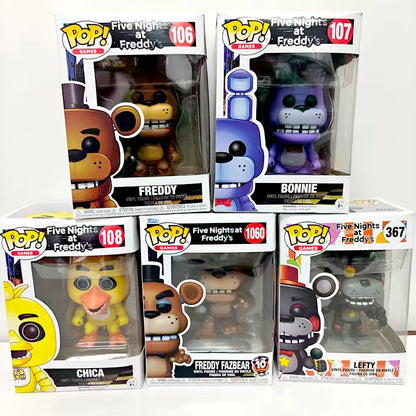 Funko Pop Five Nights at Freddy's  Bonnie/Freddy/Chica/Foxy #106 107 108 110 1060Limited Edition Model Toy Collect Statue Doll
