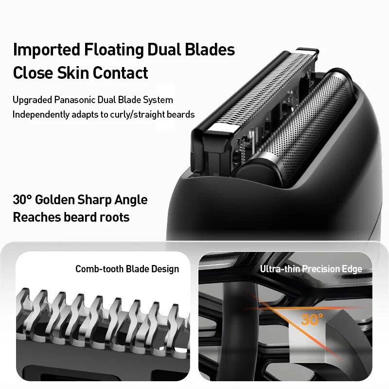 Panasonic Portable Shaver CM20 Wet and Dry Sliding Unlock USB Charging Portable Shaver