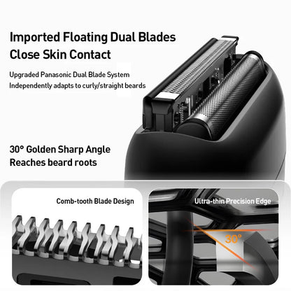 Panasonic Portable Shaver CM20 Wet and Dry Sliding Unlock USB Charging Portable Shaver