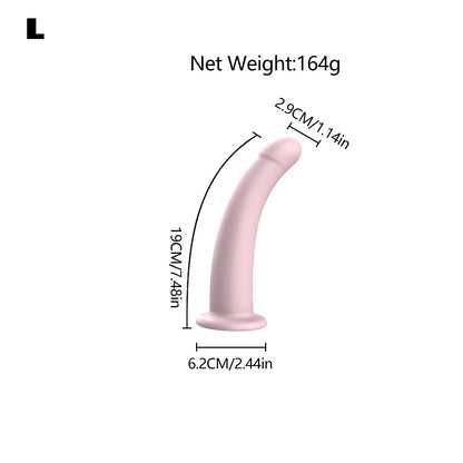 Adjustable Silicone Strap On Dildo Harness Set S M L Sizes Realistic Penis Panties for Women Lesbian Couples G-Spot Anal Vaginal