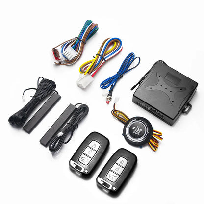 Car Alarm Modification Start Stop Ignition Button Keyless Entry Remote Start  Turn Signal Indicator Universal Accessorie