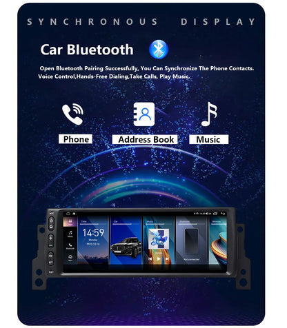 CHSTEK Android 14 Car Radio Stereo For BMW Mini Cooper S R50 R52 R53 2004-2007 Carplay Multimedia Player GPS WIFI 4G Autoradio