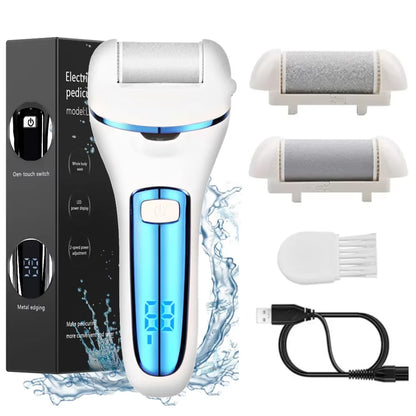 Rechargeable Electric Foot File Callus Remover Machine Pedicure Device Foot Care Tools Feet For Heels Remove Dead Skin