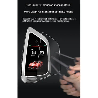 LCD Touch Smart Car Key Connect With Mobile Phone For BMW Benz Audi Land Rover Lamborghini Cadillac Toyota Honda BYD Ford Tesla