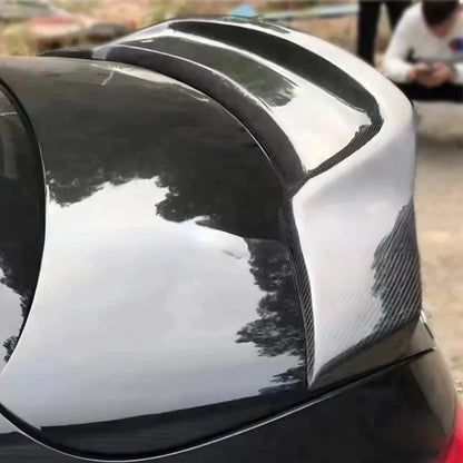 For Mercedes Benz C Class W205 4Door C180 C200 C250 C300 C450 C43 Sedan 2014-2022 Rear Spoiler Wing Splitter Tuning Body Kit