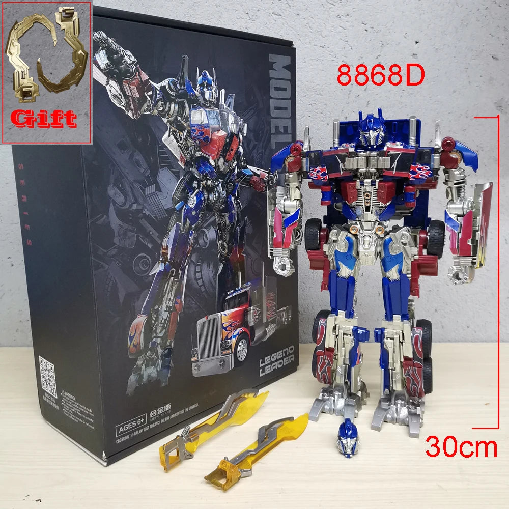 30CM Transformation Robot Toys Optimus Commander Robot SS05 Autobots Hornet Warrior MPM03 Action Figuras Model Kids Gift