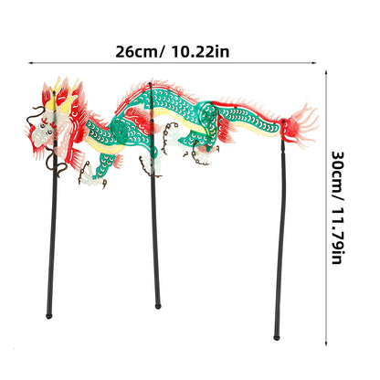 Traditional Shadow Puppetry Craft Kit Chinese Cultural Education DIY Paper Puppet Set for Kids Handmade Early Learning Plaything
