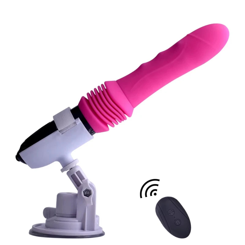 Sex Machine Thrusting Big Dildo Vibrator Vaginal G Spot Automatic Up Down Massager Retractable Pussy Adults Sex Toys for Women