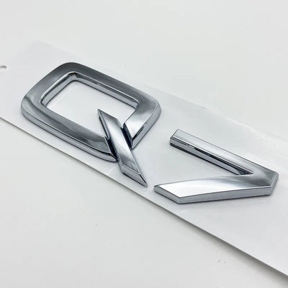 3D Chrome Glossy Black ABS TDI TFSI Car Rear Emblem Sticker for Audi A1 A3 A4 A5 A6 A6L A7 A8 S3 S6 Q3 Q5 Q7 TT S RS
