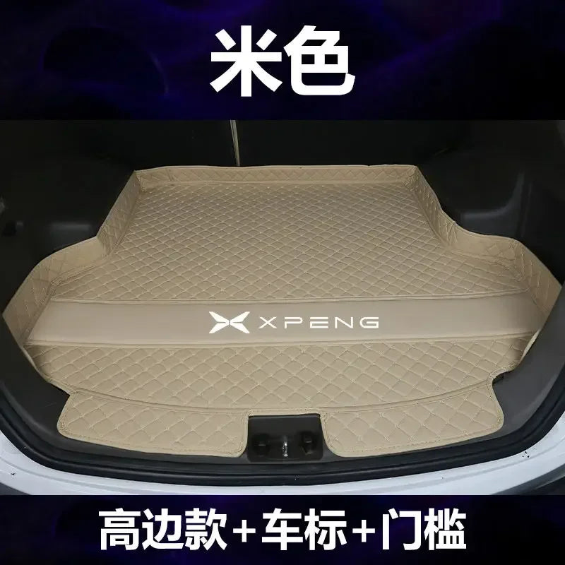 Car Trunk Mat for XPENG G6 XPENG G9 2023 2024 2025 Accessories Main Pad Retrofitting The Special Car Trunk Pad for Interior