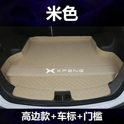 Car Trunk Mat for XPENG G6 XPENG G9 2023 2024 2025 Accessories Main Pad Retrofitting The Special Car Trunk Pad for Interior