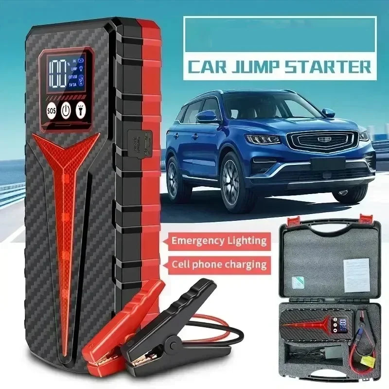 Car Jump Starter Battery 8000A Charger Emergency Power Bank Booster for 12V Gas and Diesel Vehicles