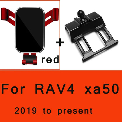 Adjustable Car Phone Mount Holder For Toyota CHR RAV4 XA40 XA50 2014 2015 2016 2017 2018 2019 2020 2021 Car Interior Accessories