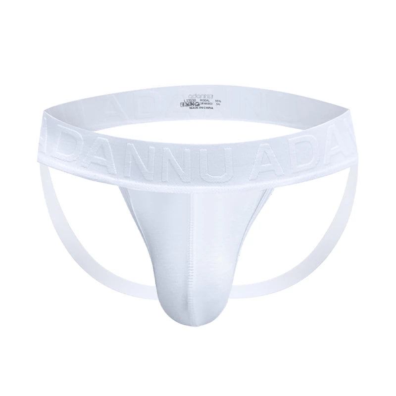 1/2/3PCS Mens Modal Sexy Breathable Quick Dry Sports Hip Lifting Jockstrap T-Back Thongs Bikini Underpants Sissy Panties for Men