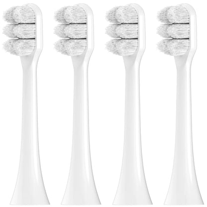 Ultra Soft Brush Heads Compatible with Philips Sonicare Electric Toothbrush for Sensitive Teeth and Gums Care with Nano Bristles