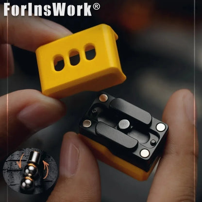 MUYI Mechanical Fidget Tofu Compact & Unobtrusive, Crispy Tingling Vibration, Bouncy Magnetic Feedback Fidgets Toys