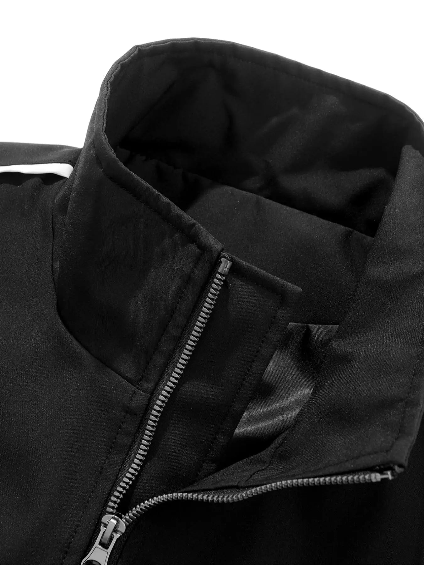Men's Jacket, Casual Sports Jacket, Multi-Zip Pocket Jacket, High-Quality Windproof, Waterproof, Wear-Resistant and Breathable Fabric, Casual, Outdoor, Hiking, Mountaineering, Camping, Multi-Scenario Use, Men's Loose Jacket