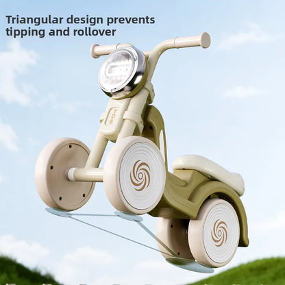 New children's balance bike, walker, or ride-on toy – 4-wheeled ride-on for ages 1–3 – a perfect gift for little ones
