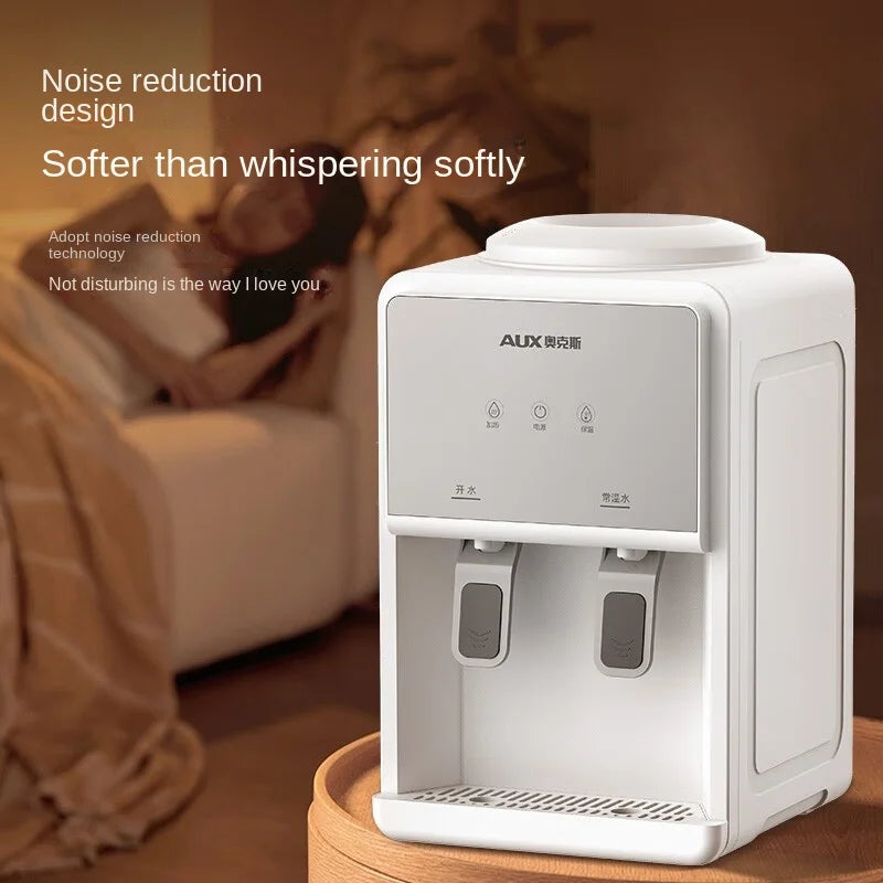 Compact Water Dispenser with Anti-Dry Burning Feature Ideal for Home and Office Use Desktop Type Can Accommodate Bottled Water