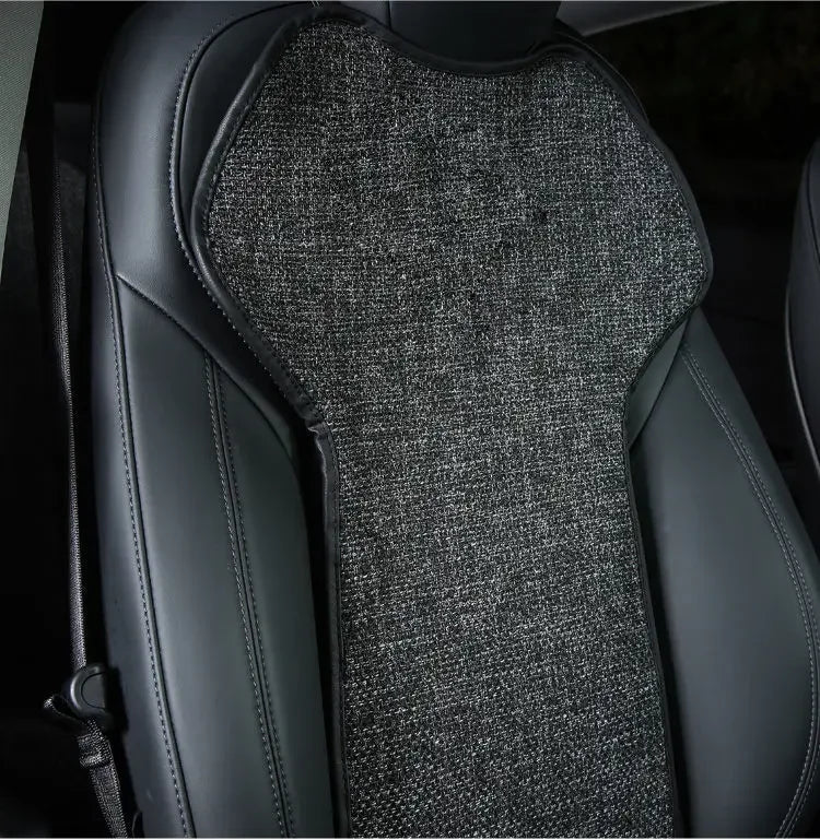 For BYD Atto 3 Seal U Song Plus EV DMI Dolphin mini Seal Seat Covers Linen Breathable Warm Car Seat Cushion Interior Accessories