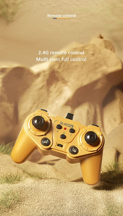 Alloy Remote Control Excavator Toy Car with Lights Sound Effect Electric Excavator Automobile Engineering Vehicle Children Gifts