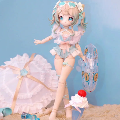 OneMore Sugary Girls Series 1/8 MJD Dolls Anime Action Figure Toys Joint Movable Body Birthday Blind Box
