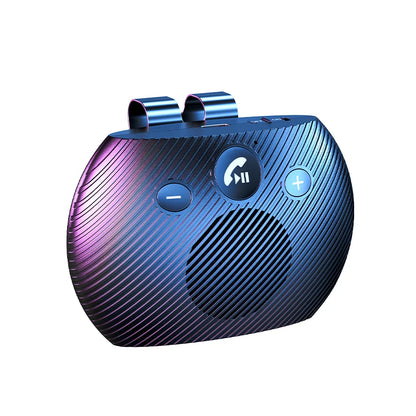 Bluetooth 5.3 Speakerphone Bluetooth-compatible Handsfree Car Kit Wireless Stereo Mp3 Music Player Car Handsfree Sun Visor Clip